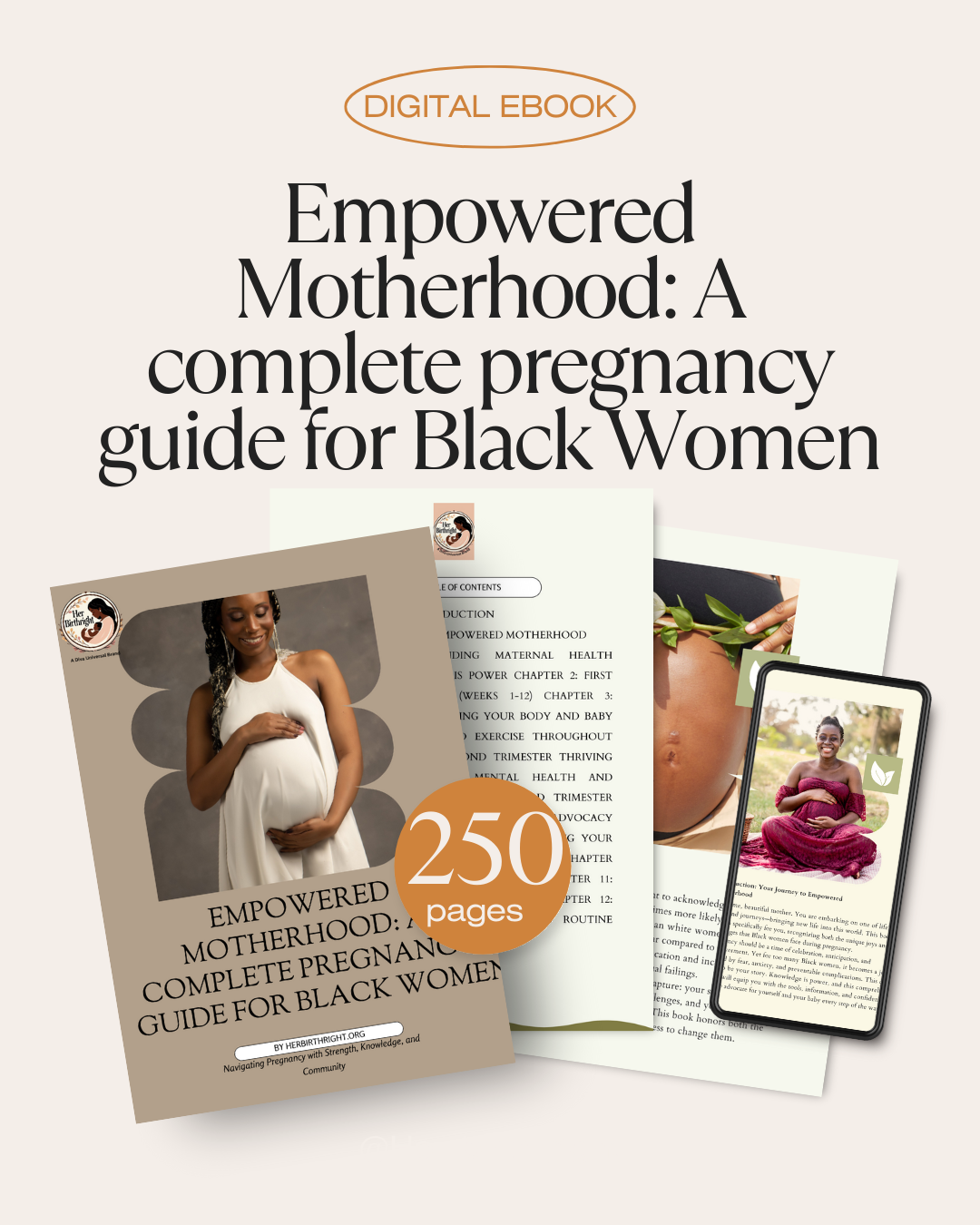 Empowered Motherhood: A Complete Pregnancy Guide for Black Women